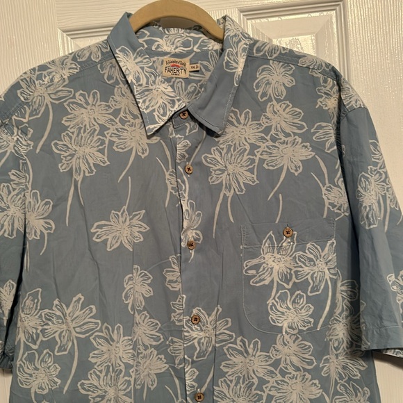 Faherty 2XL short sleeve button down - Picture 3 of 4